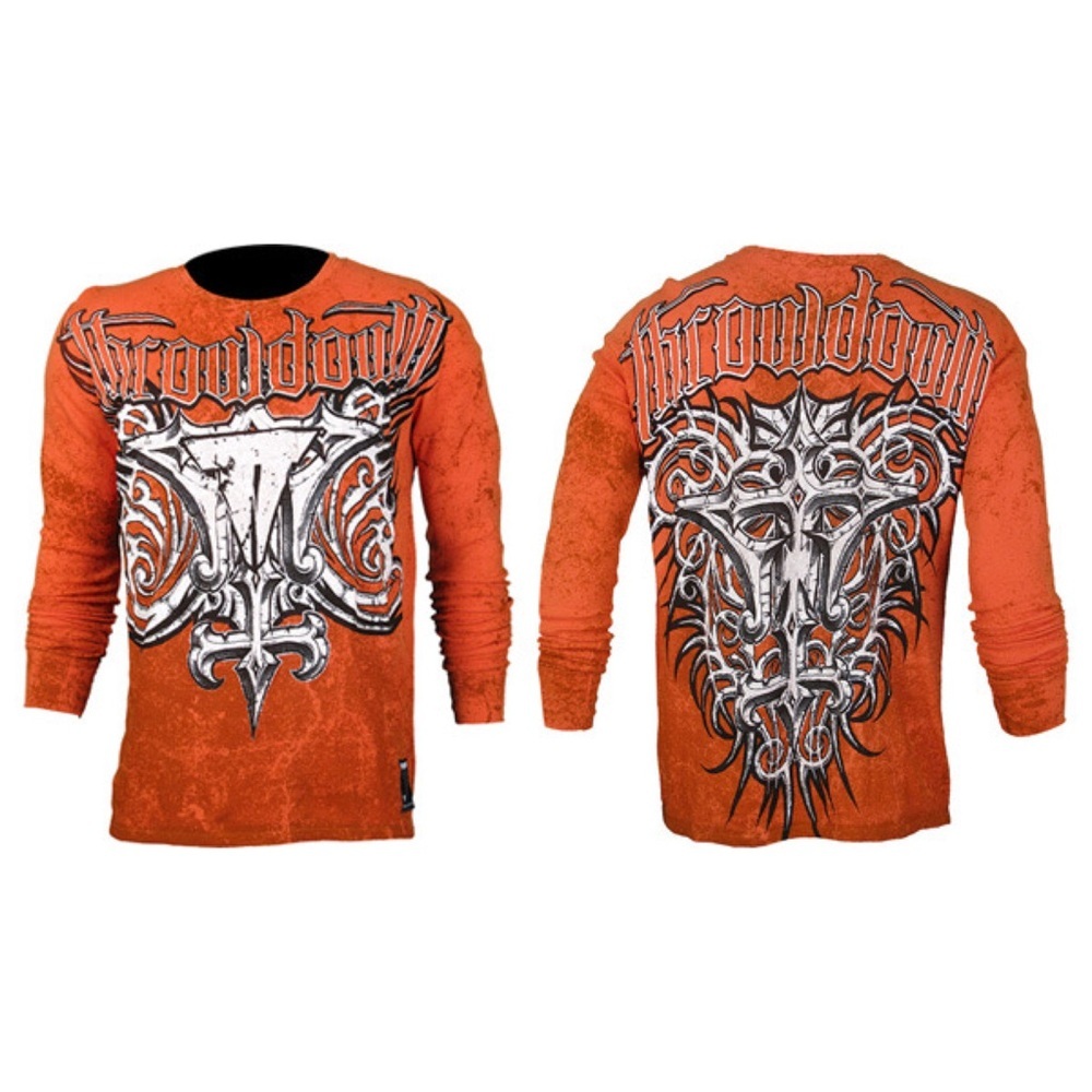 Affliction Throwdown Havoc Thermal Long Sleeve - L - Picture 1 of 9